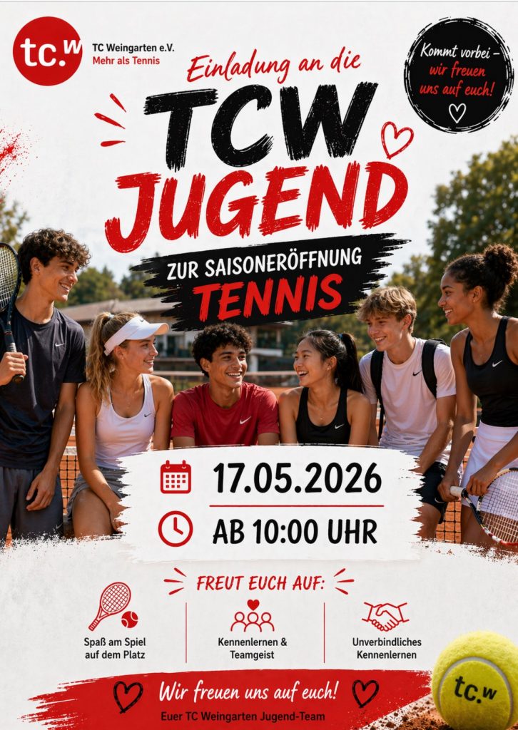 flyer saisoneröffnung jugend 2026